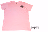 Street-Line T-Shirt "Ehrenkodex77", rosa-schwarz, hochwertiger Siebdruck OEB